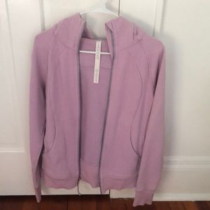 Lululemon Scuba Hoodie-Lilac